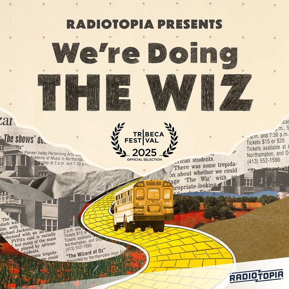 radiotopia's tweet image. Episode 2 of We’re Doing The Wiz is here. Auditions are on at PVPA—but will the roles go to the most talented, or will race play a part? And is anyone giving Dorothy?
Listen now: bit.ly/4lfgoK0
This program is funded in part by @masshumanities.