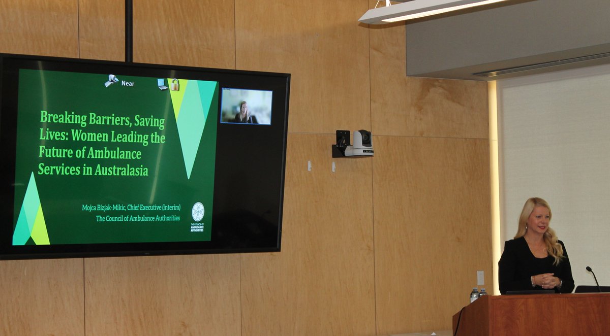 #YourEMS thanks all participants from the EMS Women in Leadership Summit. We were privileged to welcome Mojca Bizjak-Mikic, Interim Chief Executive of the Council of Ambulance Authorities in Australasia, as our keynote. These innovative events help us shape the future of EMS!