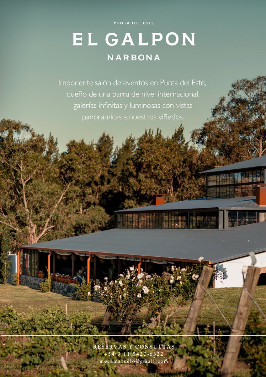 Narbona Punta del Este
Salón de Eventos disponible