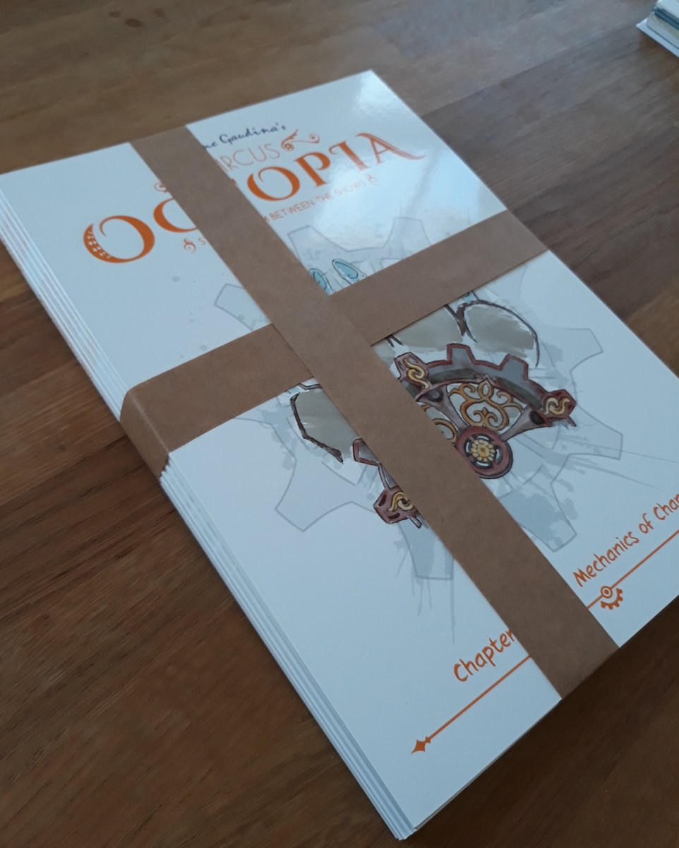 Received the first test batch of my debut comic and i quite like it! Not premium paper or anything, that needs to wait until all chapters are finished. 
Surreal feeling, holding 5 years of work in your hands... and soon, there will be more!