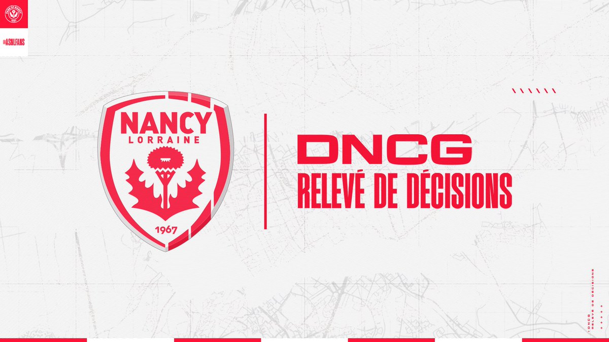 ✅ 𝗟𝗮 𝗗𝗡𝗖𝗚 𝘃𝗮𝗹𝗶𝗱𝗲 𝗹𝗲 𝗯𝘂𝗱𝗴𝗲𝘁 𝗱𝗲 𝗹’𝗔𝗦𝗡𝗟 𝗽𝗼𝘂𝗿 𝗹𝗮 𝗟𝗶𝗴𝘂𝗲 𝟮 !

Le gendarme financier n’a pris aucune mesure à l’égard du club, le budget de l’ASNL pour la saison 2025/2026 est accepté. 

Le staff va pouvoir poursuivre sereinement la préparation de