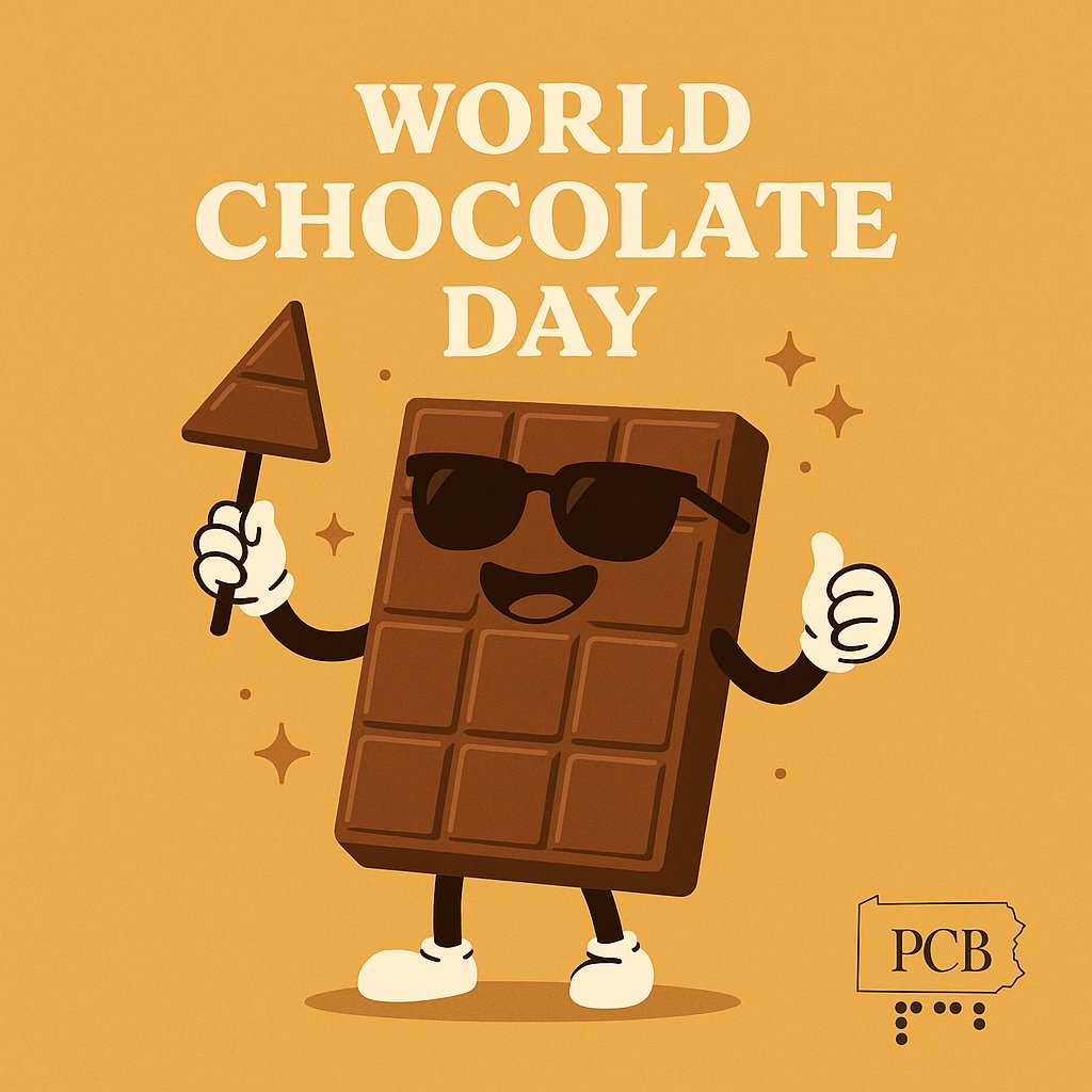 pcb_advocate's tweet image. 🍫 Happy #WorldChocolateDay from PCB!

We believe inclusion should be as rich and satisfying as your favorite chocolate bar.

Accessibility is always in good taste! 💛
#PCBProud #AccessibleTreats #SweetInclusion
