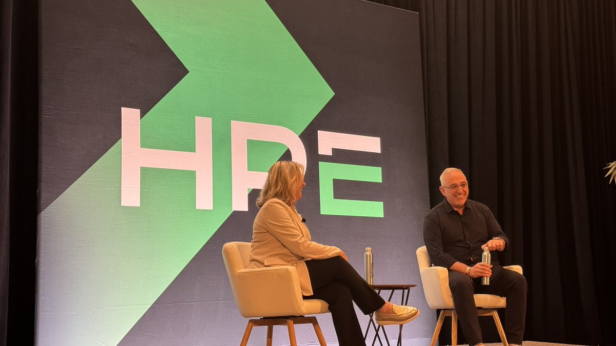 MyPOV: <a href="/AntonioNeri_HPE/">Antonio Neri</a> takes stage in the analyst Q&amp;A #HPEDiscover