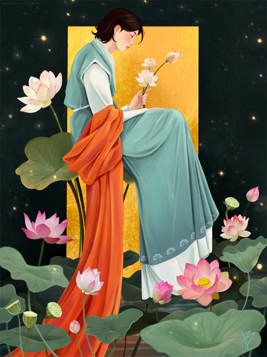 our healing lotus flower 🐱🪷