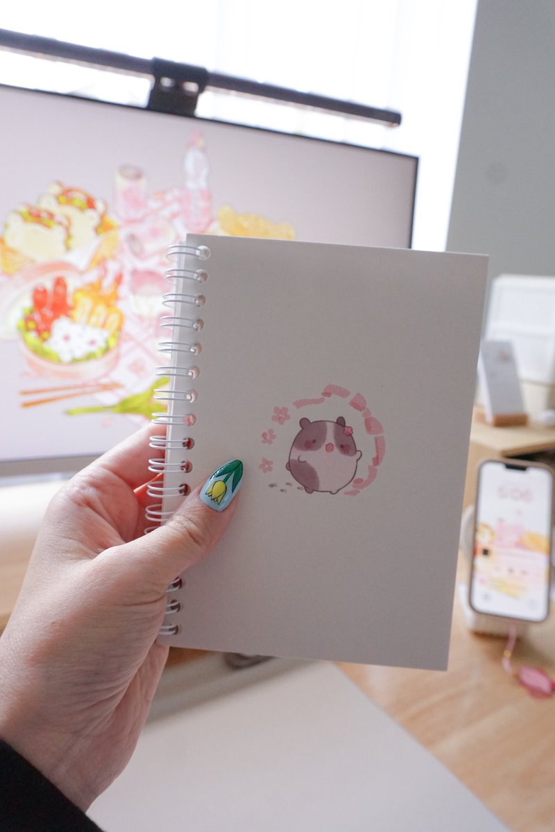 allicoh's tweet image. lil sticker book by @bunbun_mii ft. all the stickies i was gifted this past weekend :3