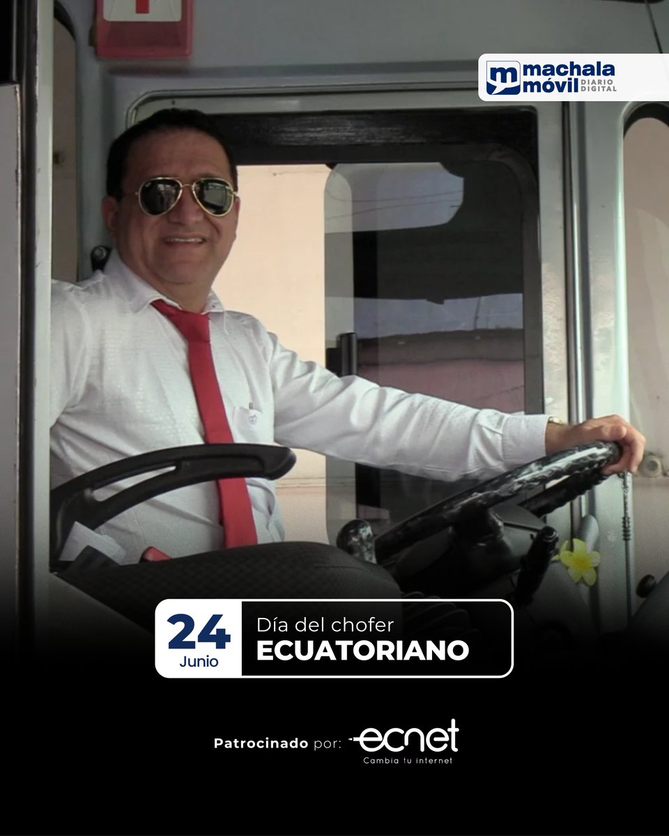 Cada 24 de junio, en nuestro país, se celebra al Chofer Profesional Ecuatoriano. En esta fecha se conmemora la gran labor y el aporte que los profesionales del volante brindan en los diferentes sectores, como la industria, comercio, la producción y el turismo.

Más información