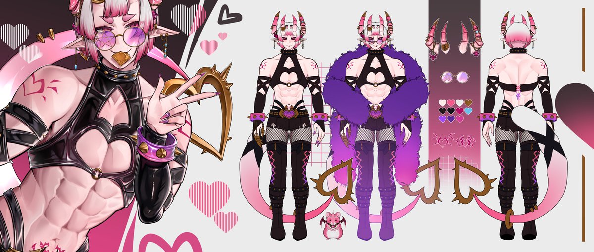 RubyRiotVT's tweet image. Ruby Riot VT&apos;s reference sheet
Art by @Cuko3w3