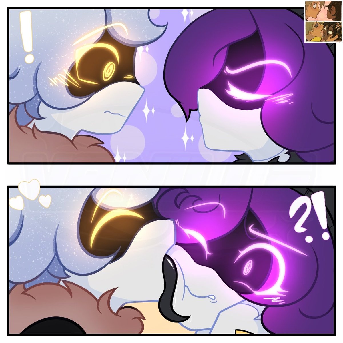 He is a good kisser, trust  🗣️
.
.
.
#murderdrones #nuzi