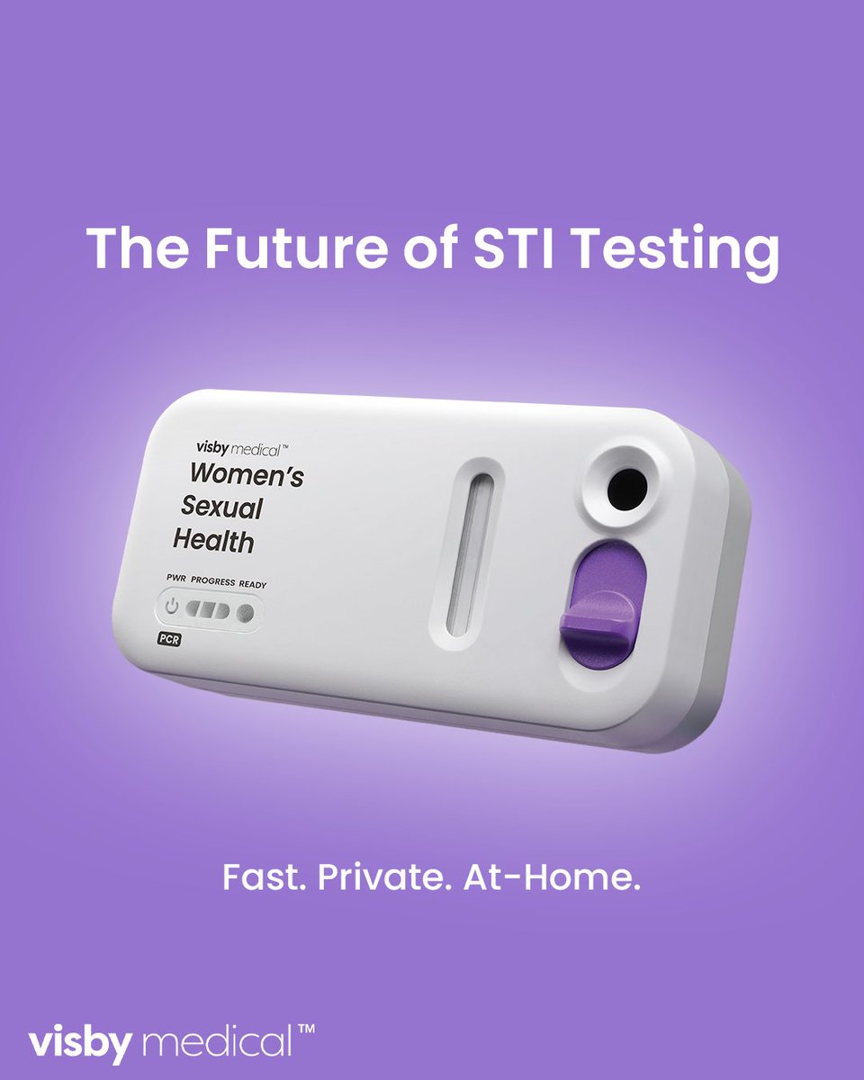 The future of STI care isn’t coming.
It’s already here. 💡

One swab. Three STD results. 30 minutes.
Fast, private, and judgment-free! Because your health deserves better.

✨ Stay tuned... We’re changing the game.

#VisbyMedical #ModernCare #AtHomeTesting #STItesting