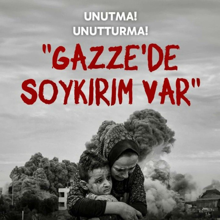 Yahya_Sinvar_'s tweet photo. 🧠 “Yine mi Gazze?” diyenlere cevabımız:
Evet, yine Gazze.

Çünkü siz unutun diye çocuklar her gün yeniden öldürülüyor.
Çünkü siz bıkın diye bombalar hep yeni doğanlara yağıyor.
Bu döngüyü kıracak şey sizin isyanınızdır!

📢 Savaş Değil Soykırım 📷 #NotWarGenocide https://t.co/NE8PwzmnlQ