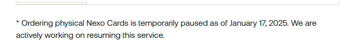 dom19's tweet photo. @Nexo @base Thanks, when can we start ordering a Physical Nexo Card again? https://t.co/2METl7CQ2q https://t.co/yUylwcs8SC
