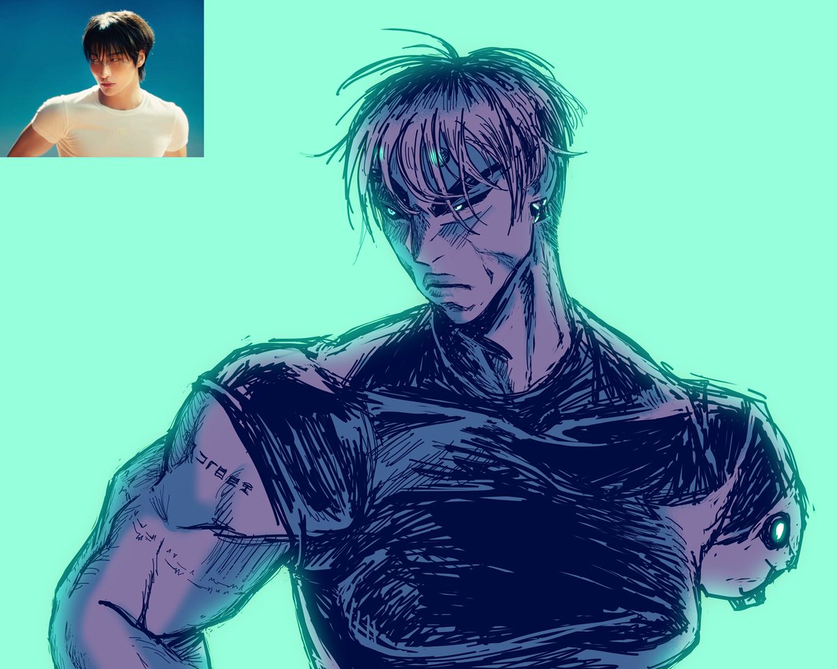 NafisahTung's tweet image. I really feel like Kye is settling into her design, making them more masc and beefy has really been healing something in me LOL 😭