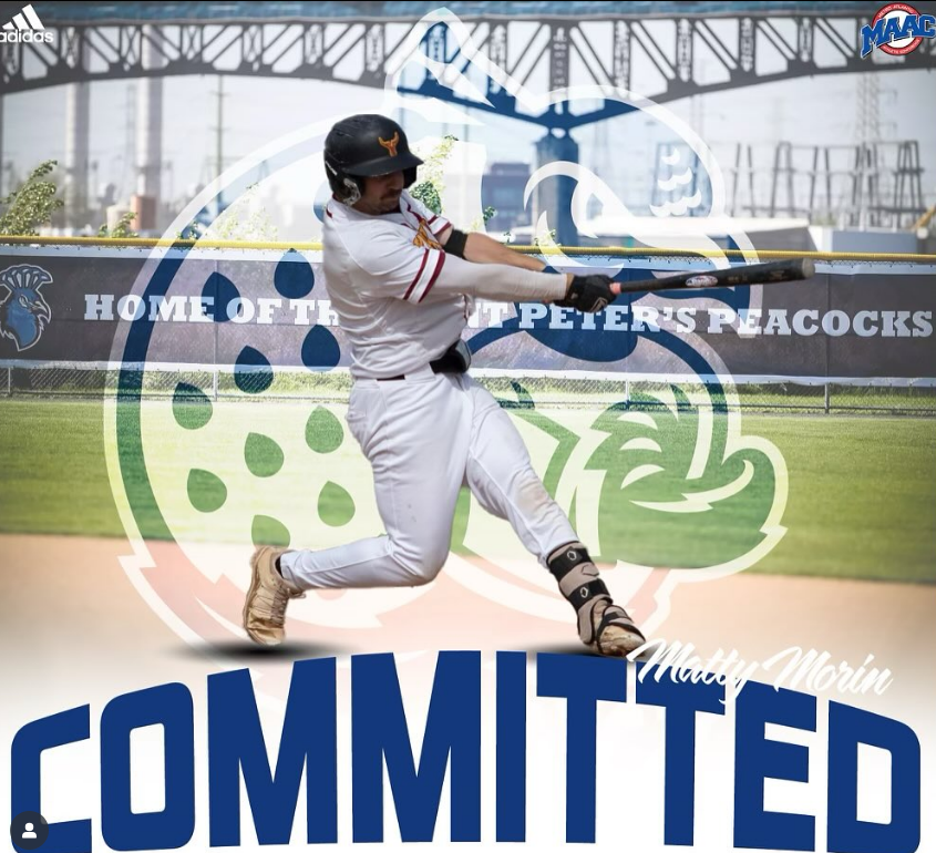 NWAC → D1: Outfielder Matty Morin from Yakima Valley College announced his commitment to Saint Peter's University (via IG). 

Morin was a Gold Glove winner last season, hitting .296 in conference with 6 XBH, 6 SB, and a perfect 1.000 FLD%.

instagram.com/p/DLGHr6hT01o/