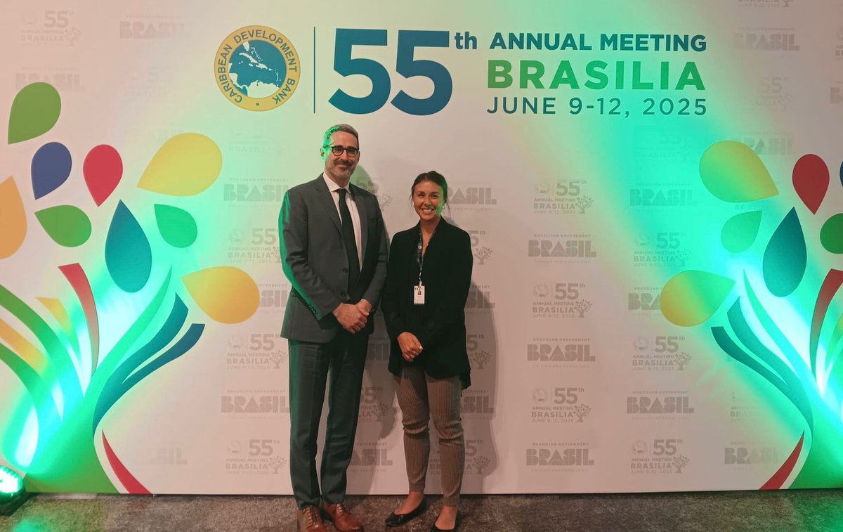 Congratulations to <a href="/Caribank/">CDB</a> on a successful #CDBAnnualMeeting2025 in Brasilia earlier this month! 

Canada was pleased to participate and remains committed to ensuring a resilient and inclusive Caribbean for the future.

#CanadaCaribbean