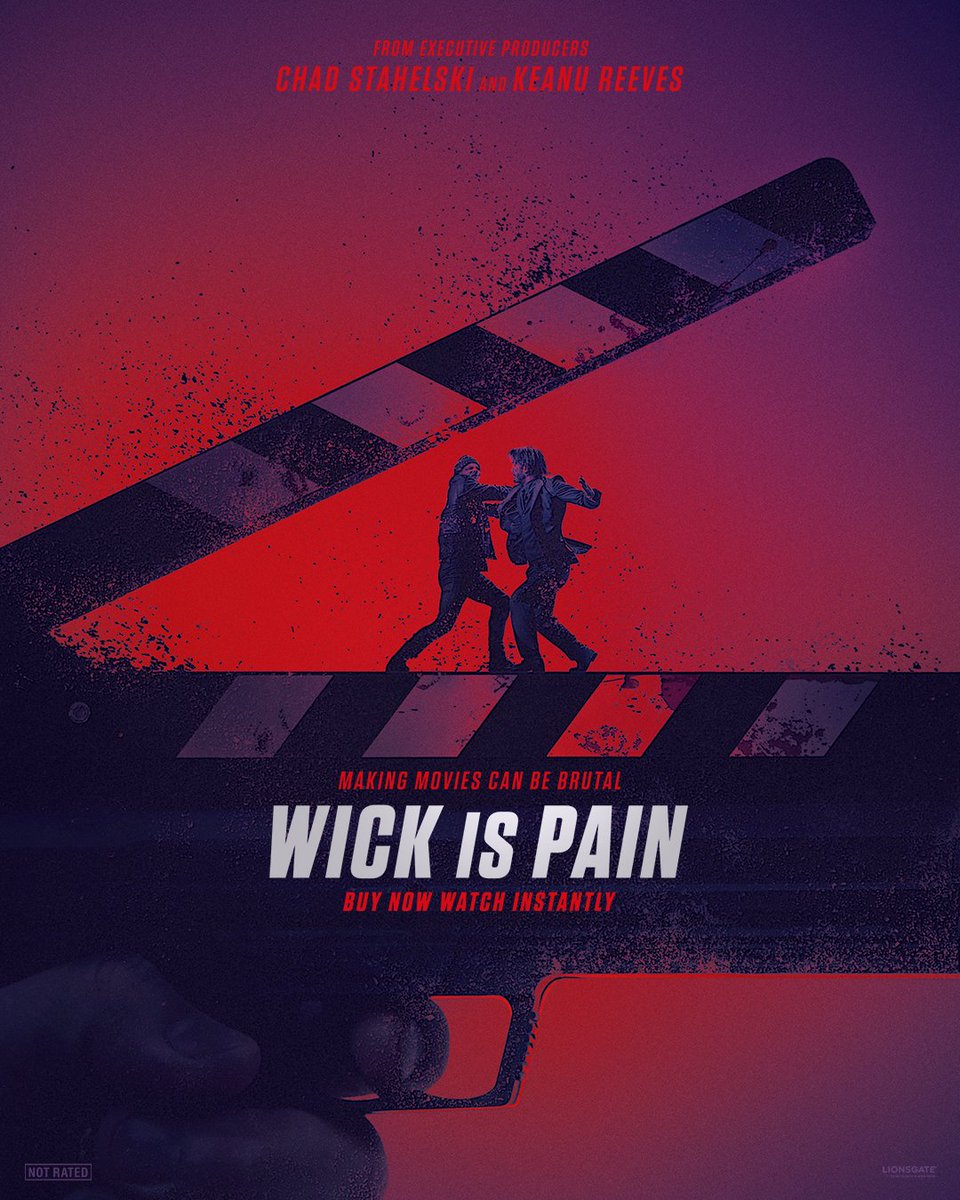 Making movies can be brutal. #WickIsPain - is now available on digital: johnwick.movie/film/wick-is-p…

And don’t miss from the newest movie in the John Wick franchise, #BallerinaMovie – In theaters now.