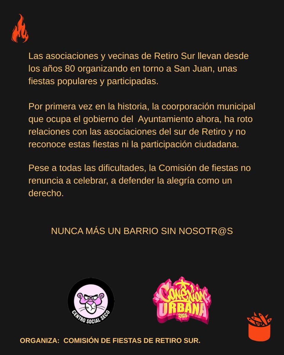 AV Pinos Retiro Sur tweet media