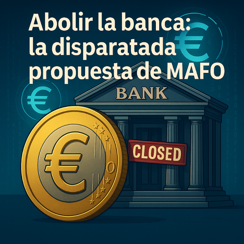 ignaciomoncada's tweet photo. 🏦 ¿Abolir la banca mejoraría el sistema monetario?

✍️ Hoy escribo en el @JuandeMariana sobre por qué la revolución monetaria que propone MAFO, exgobernador del Banco de España, es un completo disparate 👇