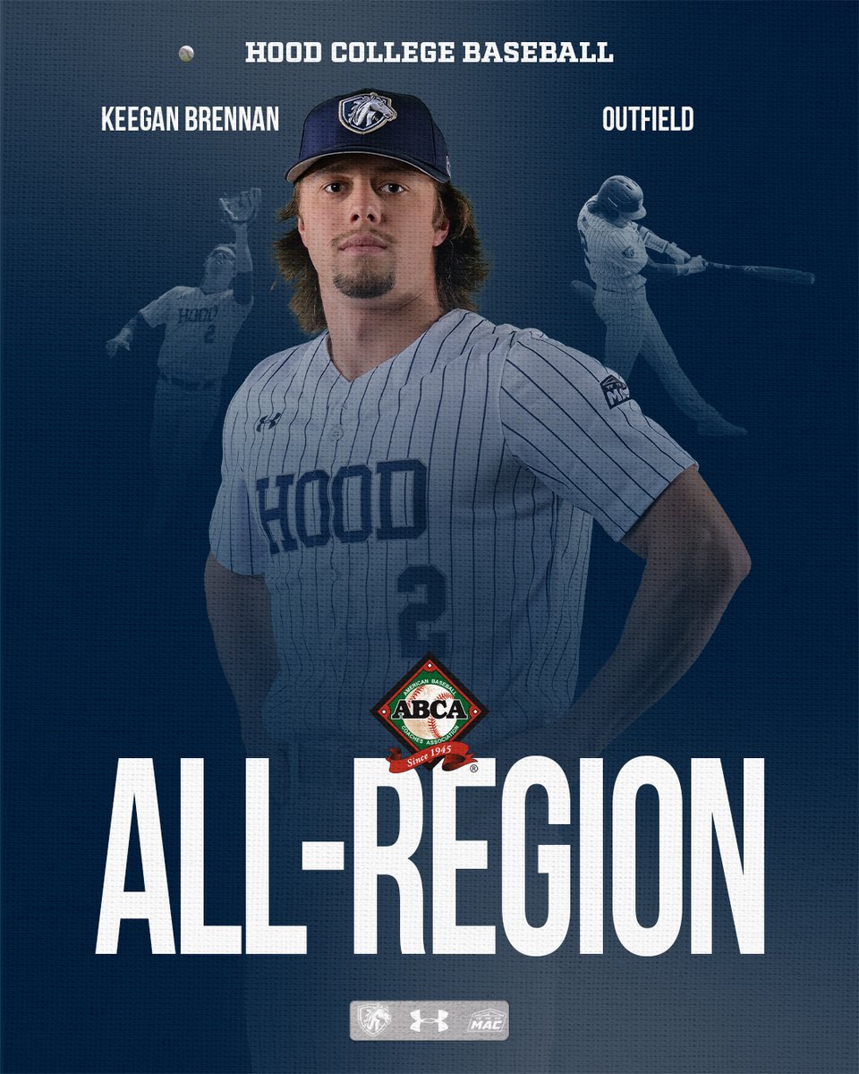 Hood College Baseball Senior Outfielder Keegan Brennan has earned his second straight <a href="/ABCA1945/">ABCA</a>  All-Defensive Honor as he is part of the 2025 ABCA NCAA Div. III Region All-Defensive team! <a href="/Hood_Baseball/">Hood Baseball</a> 

Congratulations Keegan!!!

⚾🔥⚾🔥⚾🔥

#ChampionMentality #BringYourBest