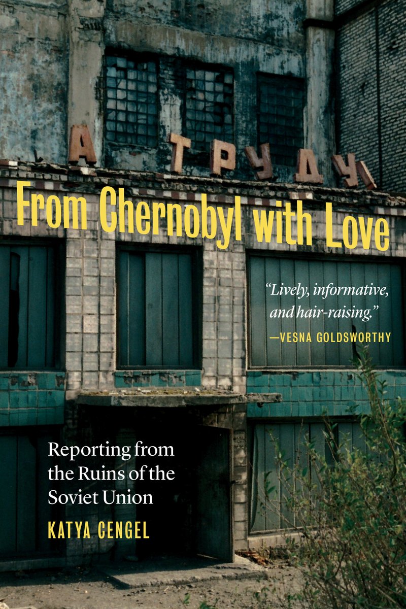 Potomac Books (@potomacbooks) on Twitter photo "<a href="/kcengel/">Katya Cengel</a> demonstrates a knack for finding compelling stories, including an on-the-ground report from Chernobyl at a time when engineers were still working to cap off the reactor with a cement sarcophagus. . . . "—<a href="/KirkusReviews/">Kirkus Reviews</a>
Save 50%: bit.ly/UNPsummersale "<a href="/kcengel/">Katya Cengel</a> demonstrates a knack for finding compelling stories, including an on-the-ground report from Chernobyl at a time when engineers were still working to cap off the reactor with a cement sarcophagus. . . . "—<a href="/KirkusReviews/">Kirkus Reviews</a>
Save 50%: bit.ly/UNPsummersale