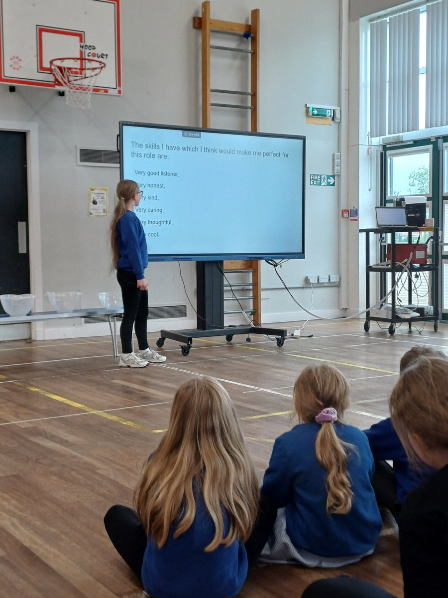 MuirtownP's tweet image. Very proud of our P6 children who put themselves forward for House Captain and Vice Captain roles. Fabulous presentations today to House groups before voting started.
Delighted to see you all considered our school values and the skills you could bring to the role. 💙