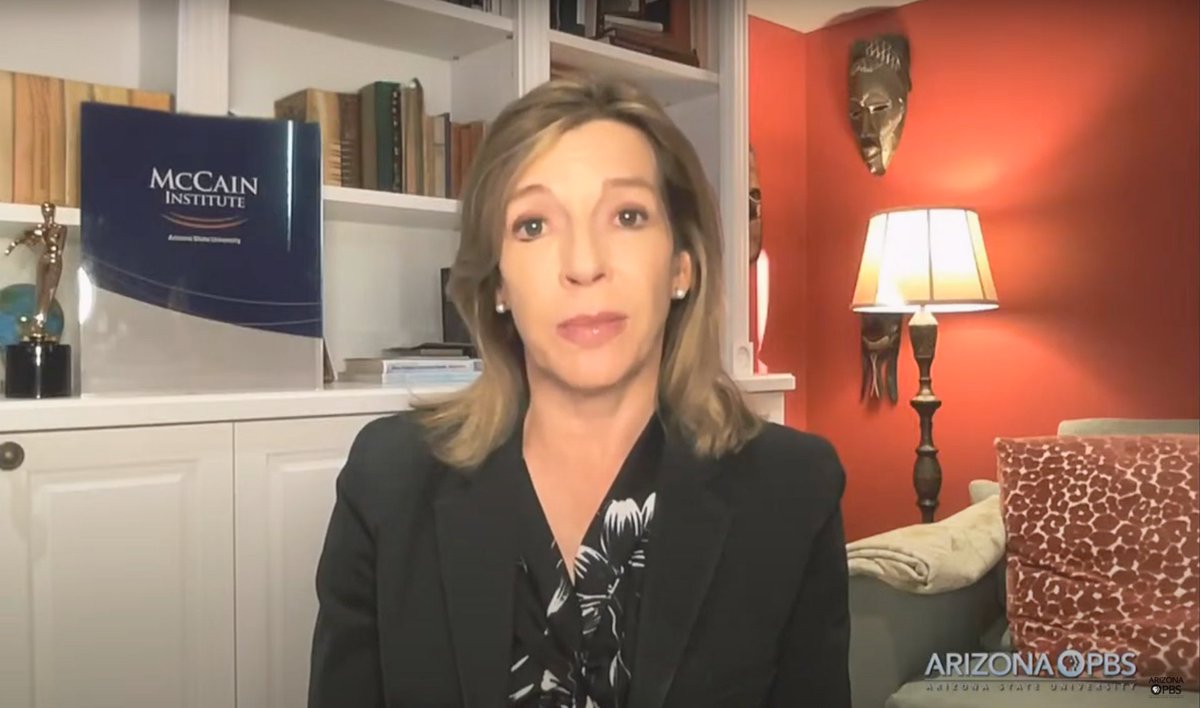 McCain Institute’s <a href="/EvelynNFarkas/">Evelyn Farkas</a> joined @TedatPBS on @ArizonaPBS to discuss the impact of the U.S. strike on Iran’s nuclear sites and the proposed Israel-Iran ceasefire agreement. youtube.com/live/z0q565qk-…