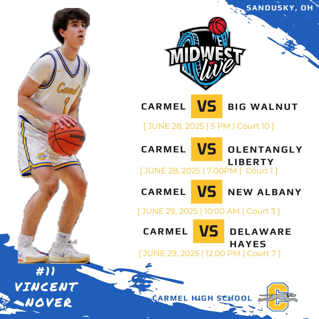 👉Midwest Live Schedule <a href="/CarmelMBB/">Carmel Basketball</a>
<a href="/BRamseyKSR/">Brandon Ramsey</a> <a href="/kylerstaley/">Kyler Staley</a> <a href="/KyleNeddenriep/">Kyle Neddenriep</a>
<a href="/INBBallSource/">Trevor Andershock</a> <a href="/JeffRabjohns/">Jeff Rabjohns</a> <a href="/ZT17Hoops/">Zak Tyler</a> <a href="/pwooley03/">Patrick</a> <a href="/e_r_a_sports/">ERA SPORTS</a> <a href="/NEO_Spotlight/">T.J. Peatross</a> <a href="/IBCA_Coaches/">IBCA Coaches</a> <a href="/ohioBKcoaches/">OHSBCA</a> <a href="/IENover2027/">Indiana Elite Central 2027</a>