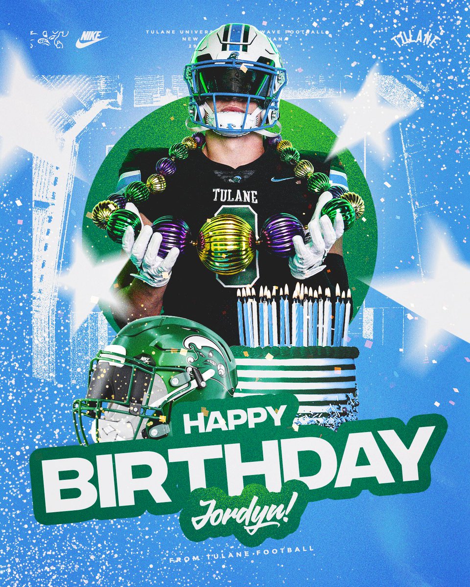 Thank you <a href="/GreenWaveFB/">Tulane Football</a> #RollWave