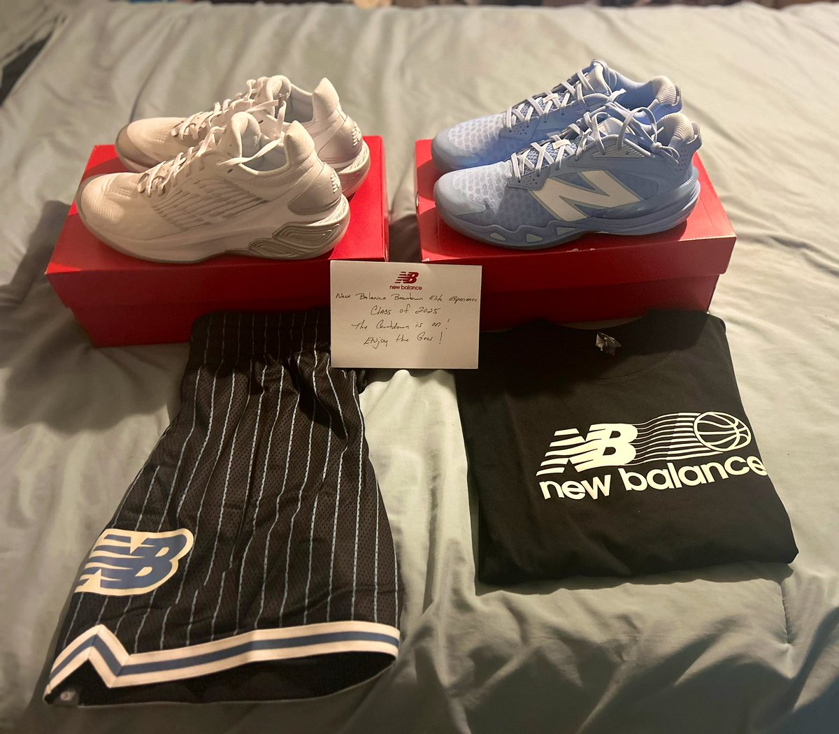 paytoncaudle30's tweet image. Thank you @newbalance for the gear! Looking forward to August! @newbalancehoops