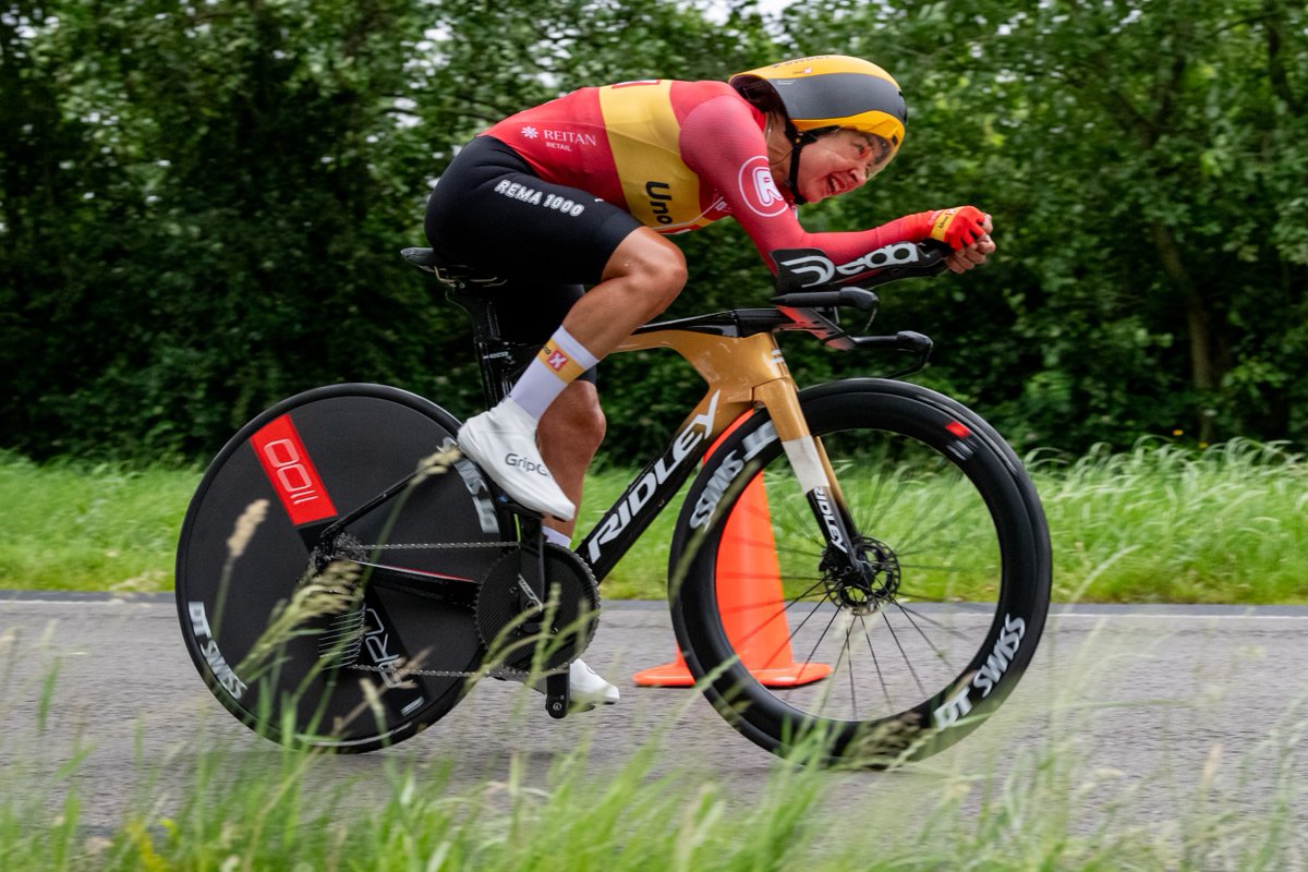 Een 9e stek op het #nktijdrijden in het Fryske Surhuisterveen (<a href="/Wielercomite/">Wielercomité</a>) 🔥 Tevreden mee!🙂

anouskakoster.nl/top-10-noterin…