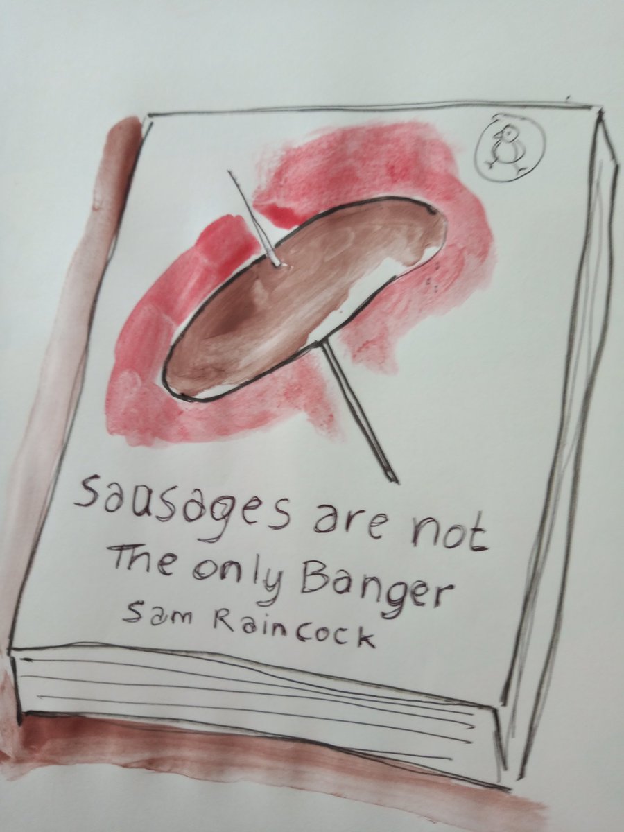 Goodness me! Found this in Waterstones. Coming of age novel about one woman's forbidden love of cut price Weiner's from Lidl 
Loosely based on the Winterson novel except it's about sausages and BBQs not lesbians
<a href="/SamRaincock/">Sam Raincock</a> <a href="/HoneybourneFarm/">Susan at Nature's Plot 💜🤍💚</a>