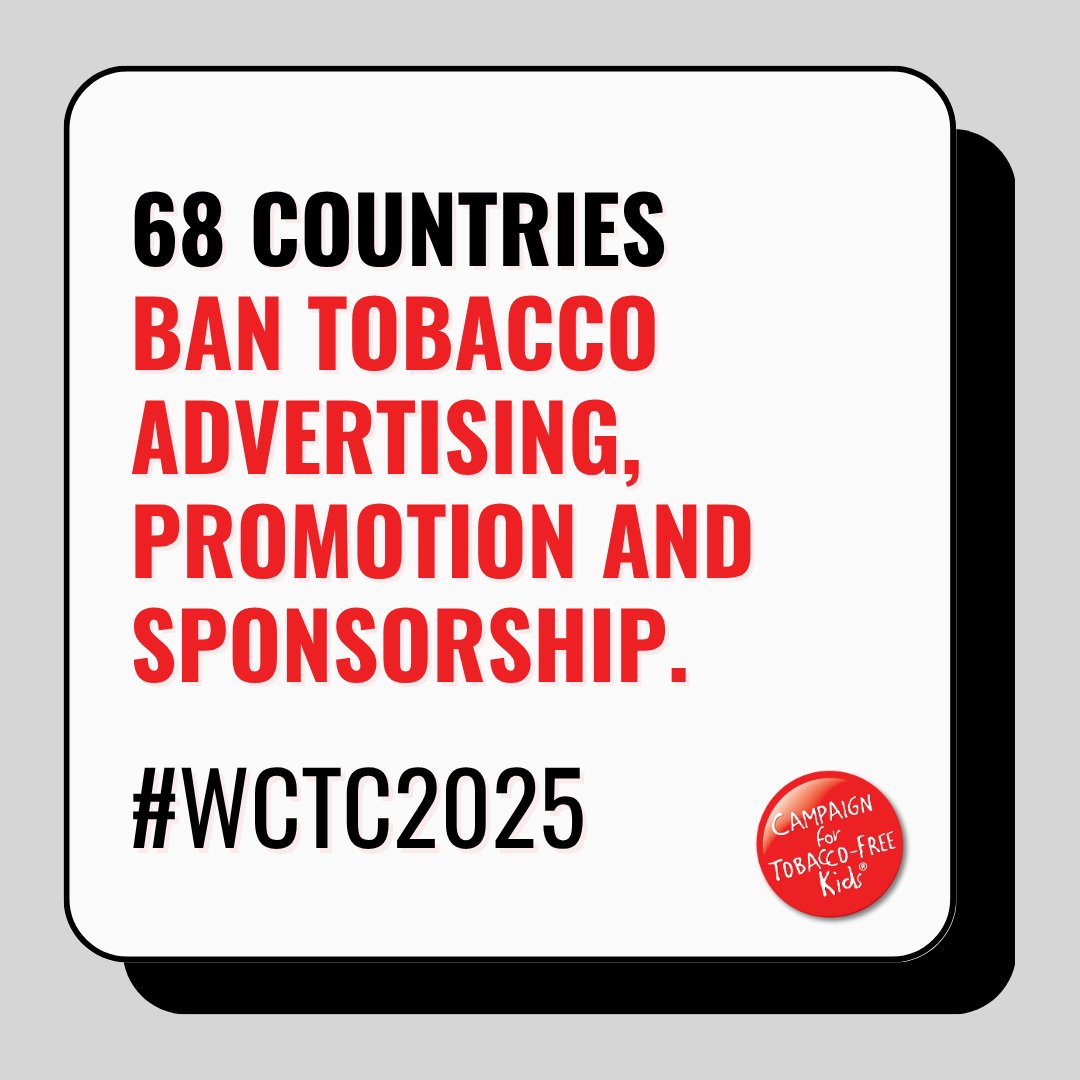 Tobacco-Free Kids Global tweet media