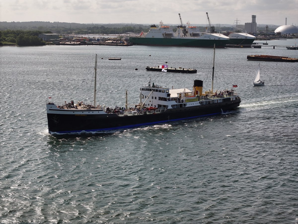 🚢 Steam into summer THIS SATURDAY!

Join SS Shieldhall for a music cruise to the Solent 🎶 with Jim Splice &amp; The Main Brace live onboard!

Sail past 5 cruise ships &amp; hear our steam whistle roar!

🎟️ Book: ss-shieldhall.co.uk/bookings/steam…

#Steamship #Shieldhall #Southampton #MusicCruise