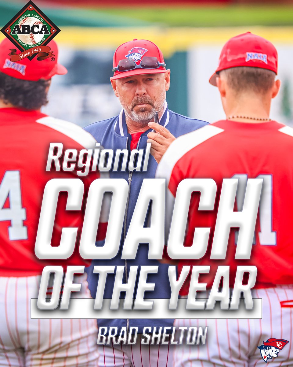 Congratulations to Head Coach Brad Shelton on being named the ABCA Regional Coach of the Year! Coach Shelton led the Pats to the NAIA World Series for the third consecutive season!

#OneBigTeam | #LTL