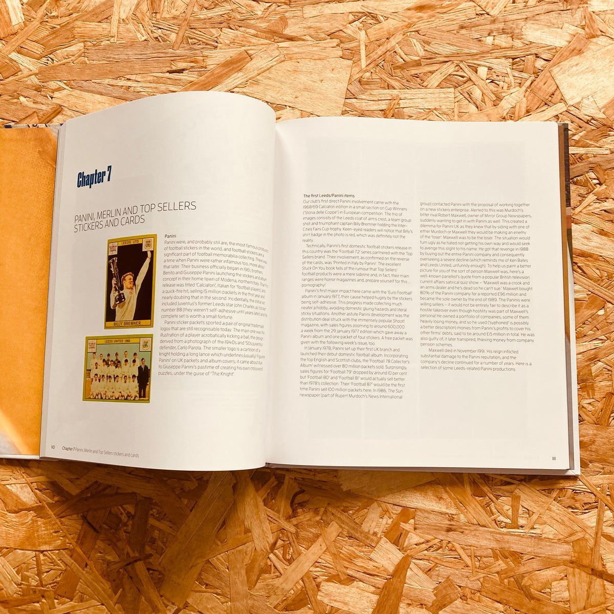 StanchionBooks's tweet photo. πππππππ | LEEDS UNITED MEMORABILIA by @RobertEndeacott, Neil Barker
A captivating photographic history of artefacts and paraphernalia connected with #ULFC and its 100-plus-year history
@PitchPublishing #MOT
π https://t.co/V9bOUc5G6K https://t.co/j4YEKKPcQS