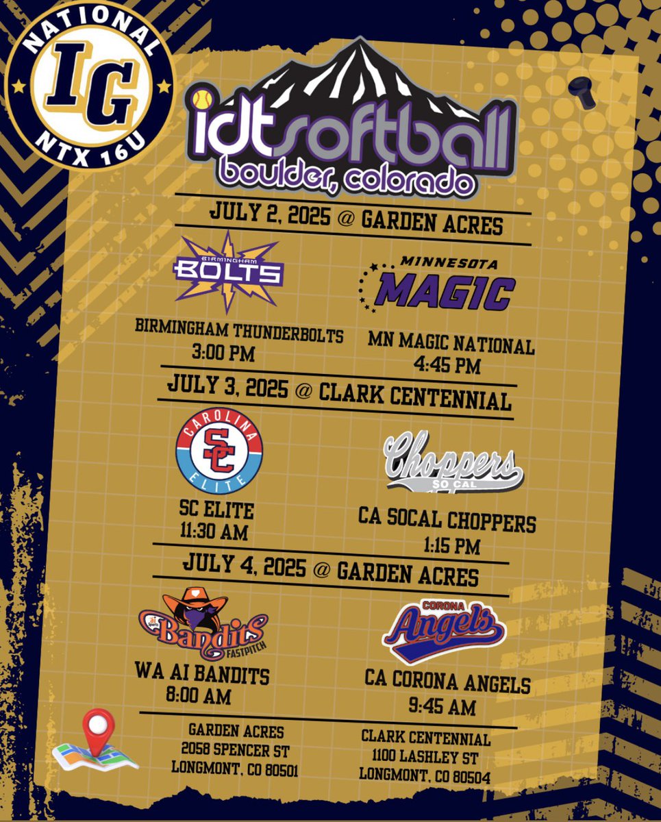 Stacy Jennings 2027 (@stacypitcher78) on Twitter photo Let’s go!! Come check us out in Colorado! <a href="/coachjrtorres/">Coach Junior Torres</a> <a href="/ImpactGoldOrg/">Impact Gold Fastpitch</a> <a href="/fastpitchwatch/">Fastpitch Watch</a> <a href="/Richlandsball/">Richland Softball</a> <a href="/Gosset41/">Brian Gosset</a> Let’s go!! Come check us out in Colorado! <a href="/coachjrtorres/">Coach Junior Torres</a> <a href="/ImpactGoldOrg/">Impact Gold Fastpitch</a> <a href="/fastpitchwatch/">Fastpitch Watch</a> <a href="/Richlandsball/">Richland Softball</a> <a href="/Gosset41/">Brian Gosset</a>