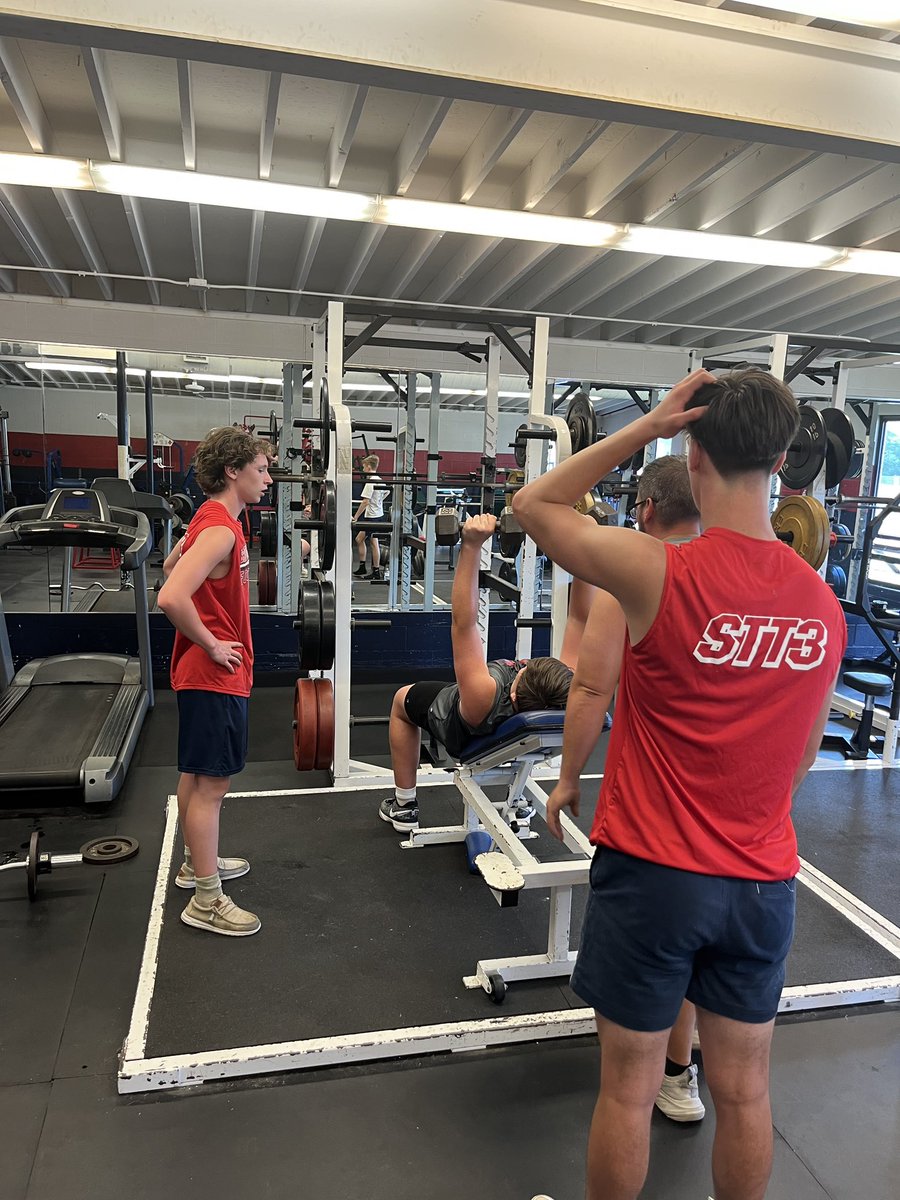 PatriotsBd's tweet photo. Hot 🥵 , but still able to get some work in! #STT3 https://t.co/eYsJpAKO7L