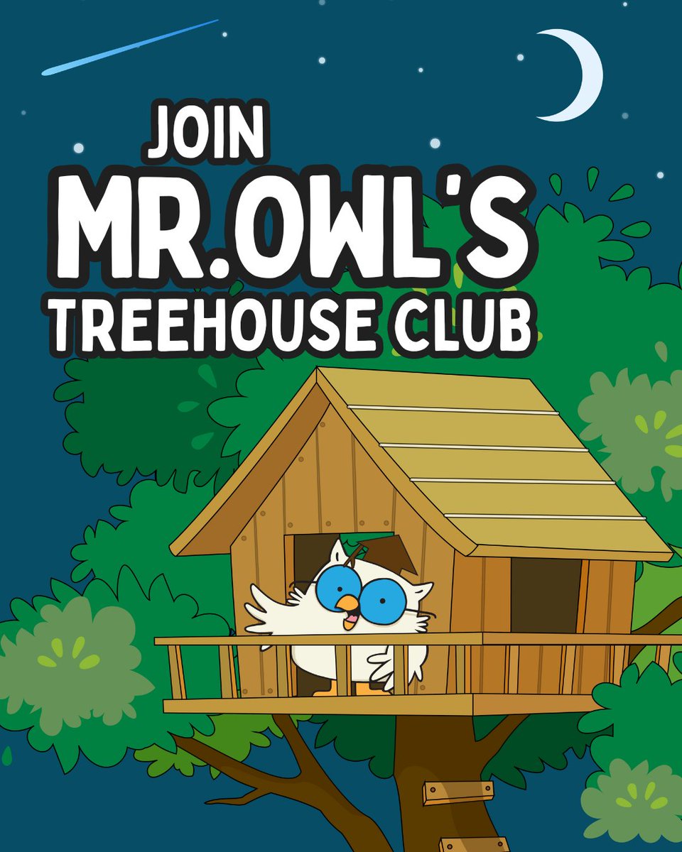Have you joined my treehouse club? 🦉 You'll be one of the first to know about upcoming giveaways, newest candy, and so much more!

tootsie.com/mr-owls-treeho…