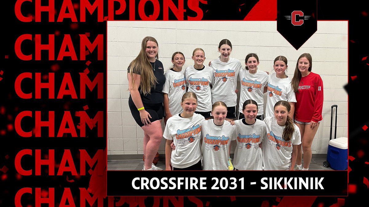 Congratulations to our two Crossfire teams for winning their pool at Summer Jam this past weekend!