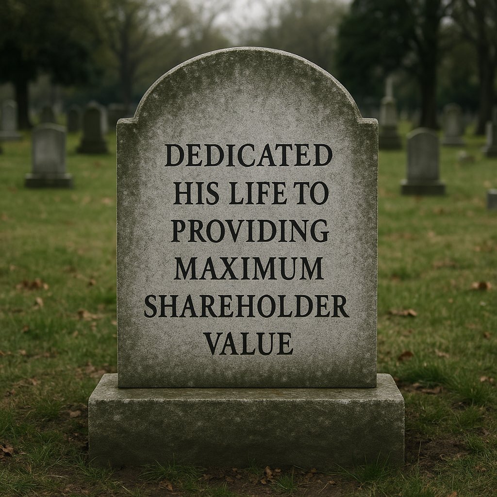 If this isn’t on my tombstone I don’t want it