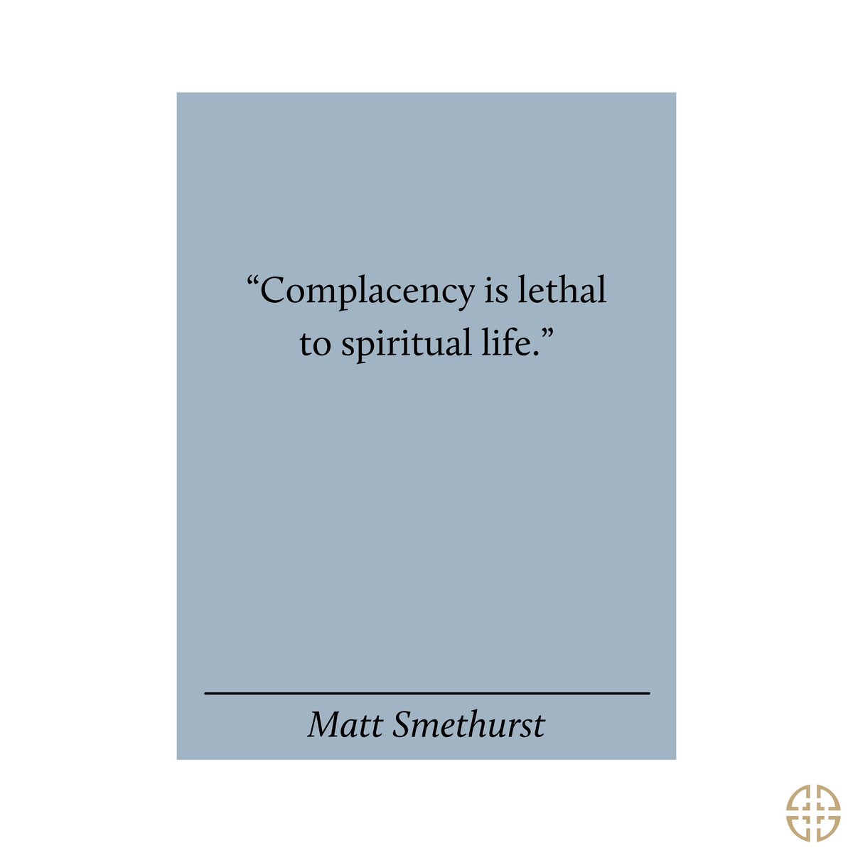 RCBCRichmond's tweet image. “Complacency is lethal to spiritual life.”
From our latest message!