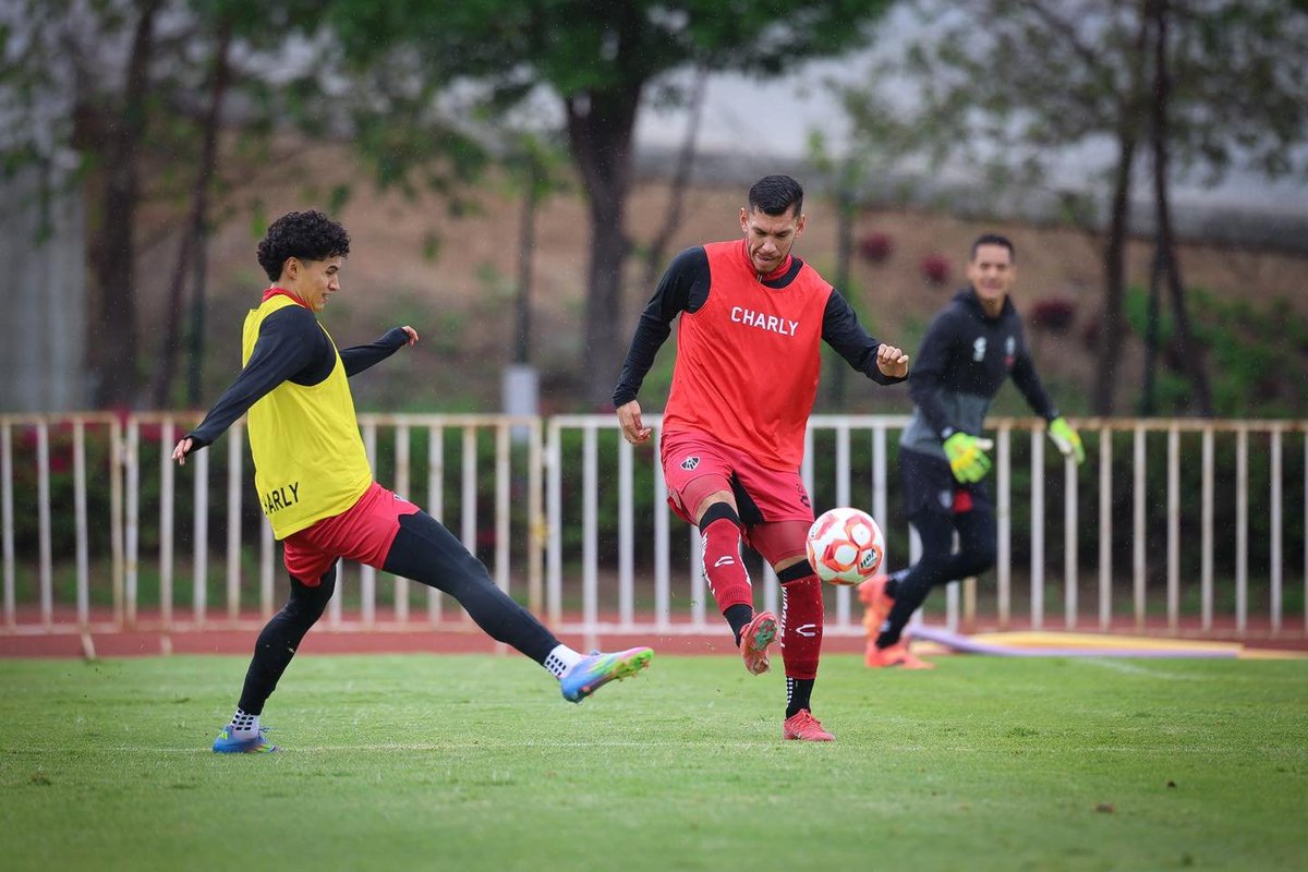 El #Atlas sigue preparándose en Querétaro.
Imagen proporcionada por el equipo y correspondiente a este martes. 🤓