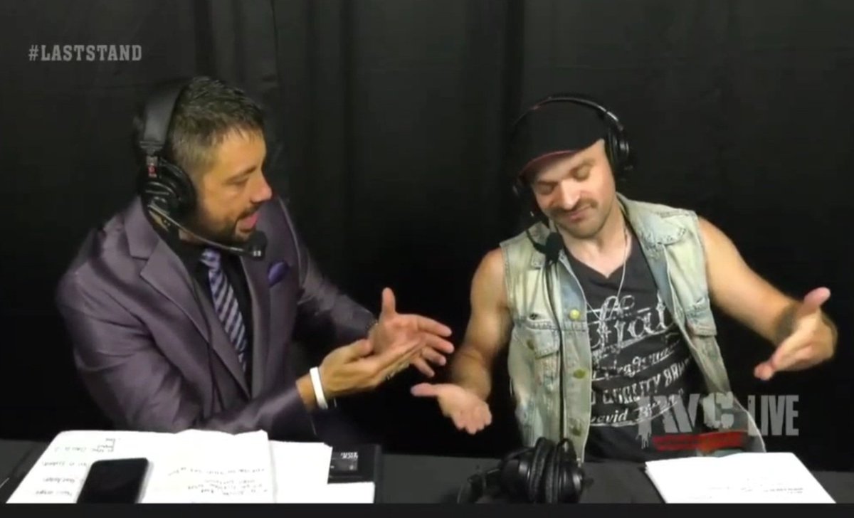 Nick Lendl π€ (@nicklendl) on Twitter photo The overprotective Dad trying to talk some sense into the cocky new boyfriend, but he wants no part of it...
<a href="/IWCwrestling/">IWC Wrestling</a>
#LastStand The overprotective Dad trying to talk some sense into the cocky new boyfriend, but he wants no part of it...
<a href="/IWCwrestling/">IWC Wrestling</a>
#LastStand