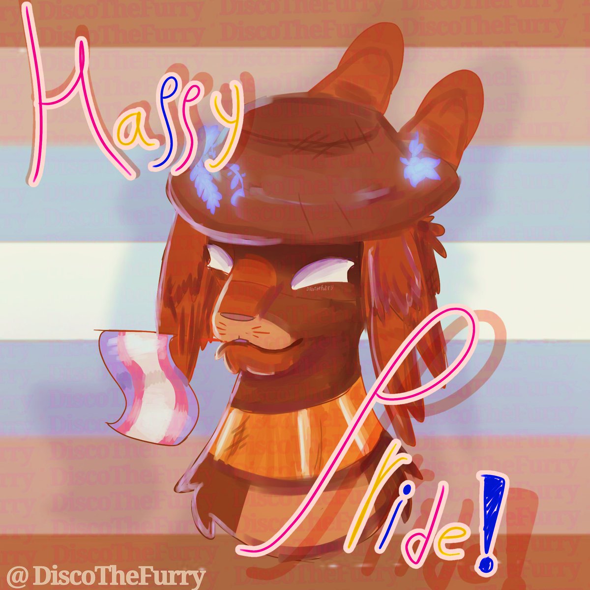 DiscoTheFurry's tweet image. So I drew some pride art hhh
#epicthemusicalfanart #hermes