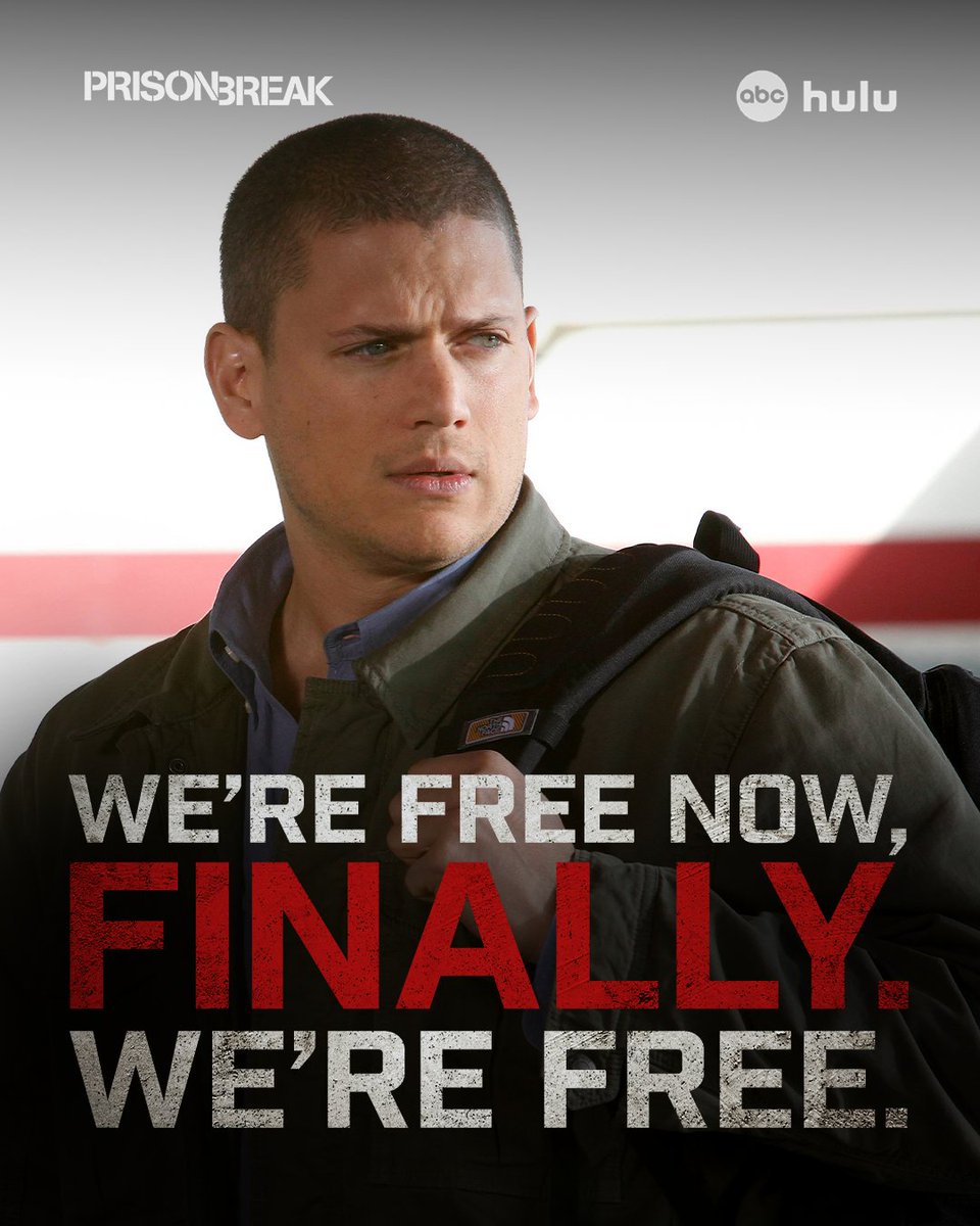Finally. #PrisonBreak