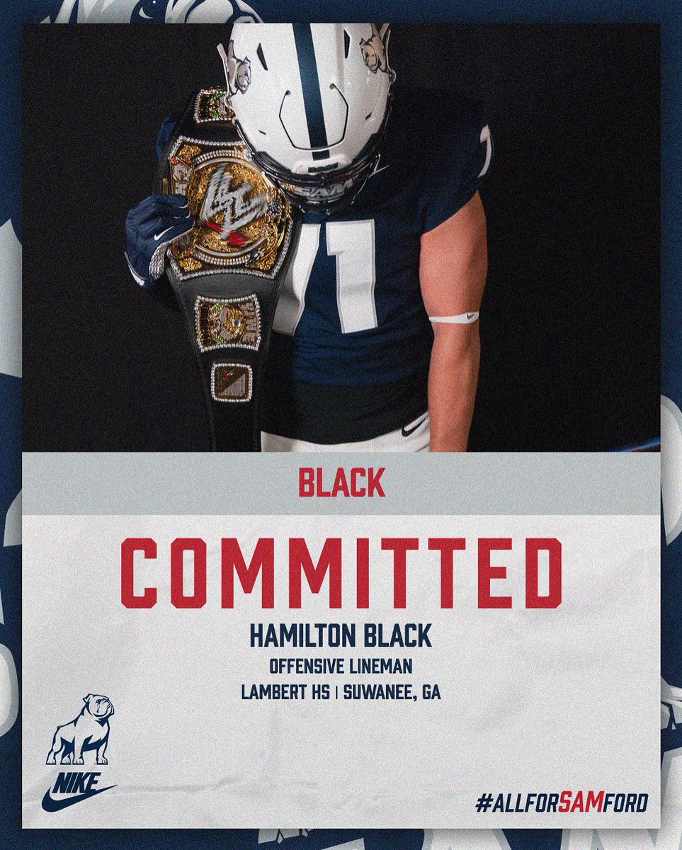 Thank you god!!!! I just want to announce my commitment to the <a href="/SamfordFootball/">Samford Football</a>. I am thankful my supporters during this journey and I pray for more blessings along the way!

<a href="/HatchAttack1/">Chris Hatcher</a> <a href="/RickyTurner19/">Ricky Turner</a> <a href="/ShawnPbostick/">Coach Shawn Bostick</a> <a href="/Vogel_LambertFB/">Dale Vogel</a> <a href="/TouchdownHaynes/">Tony Haynes</a> <a href="/mtbeach29/">Marc Beach</a> <a href="/RecruitLambert/">Lambert Prospects</a>
