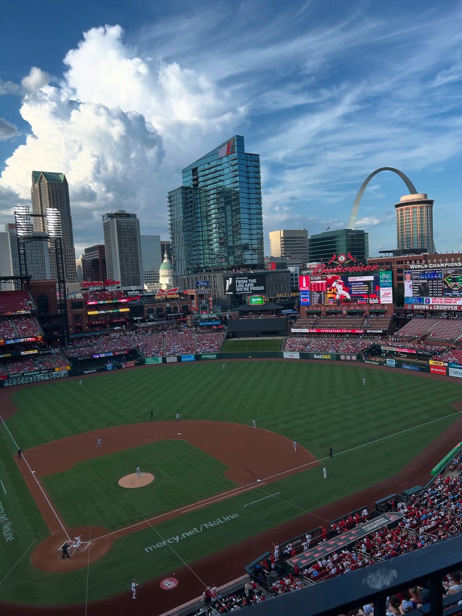 Current view from the Cardinals/Cubs game!