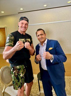 Riz Khan (@therealrizkhan) on Twitter photo Amazing! A year since I first interviewed <a href="/Tyson_Fury/">TYSON FURY</a> in Riyadh, Saudi Arabia. A remarkable boost for sports in KSA thanks to sports visionary, <a href="/Turki_alalshikh/">TURKI ALALSHIKH</a> & Vision 2030 - positive change under HRH Mohammed Bin Salman.
#Vision2030 #KSA #boxing #TysonFury #SaudiArabia Amazing! A year since I first interviewed <a href="/Tyson_Fury/">TYSON FURY</a> in Riyadh, Saudi Arabia. A remarkable boost for sports in KSA thanks to sports visionary, <a href="/Turki_alalshikh/">TURKI ALALSHIKH</a> & Vision 2030 - positive change under HRH Mohammed Bin Salman.
#Vision2030 #KSA #boxing #TysonFury #SaudiArabia