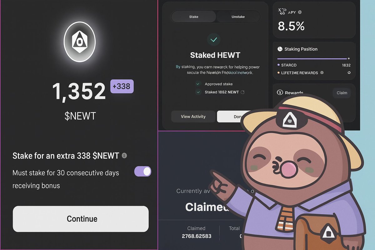 Today’s a special day. June 24 EST. $NEWT officially dropped. and for me, it’s more than just an airdrop, it's a reflection of the past 3 months of showing up, learning, yapping, and growing with the community.

Let me share my story: 👇
I started yapping with zero followers, no