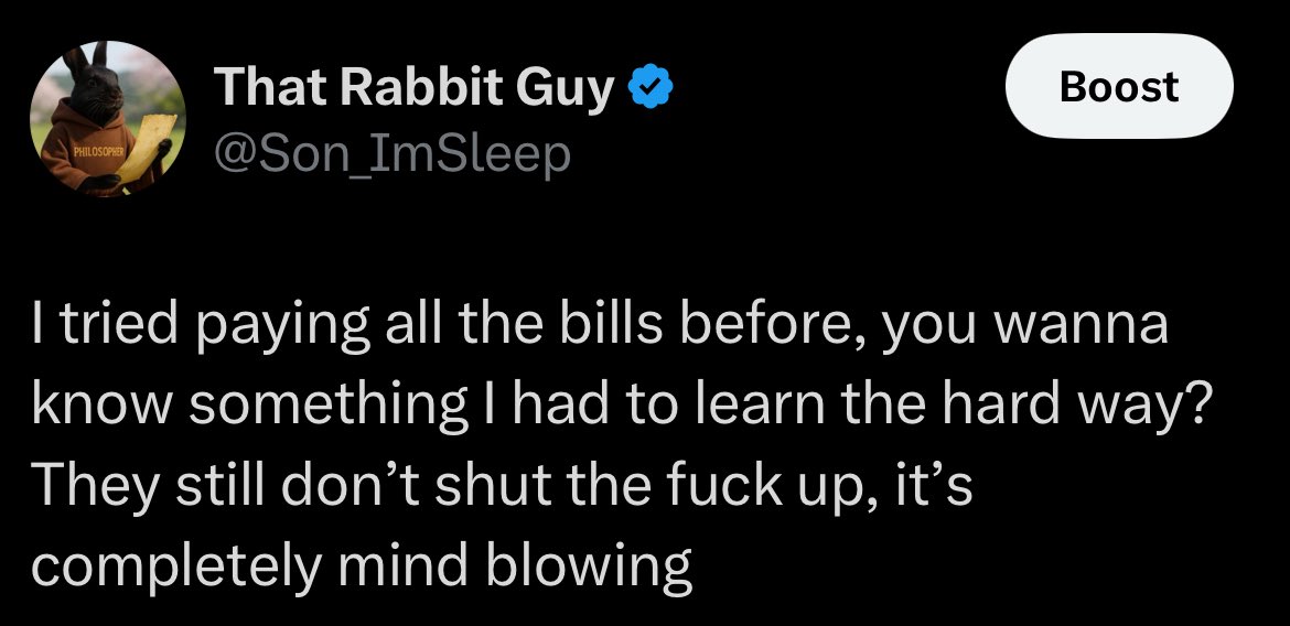 That Rabbit Guy tweet media