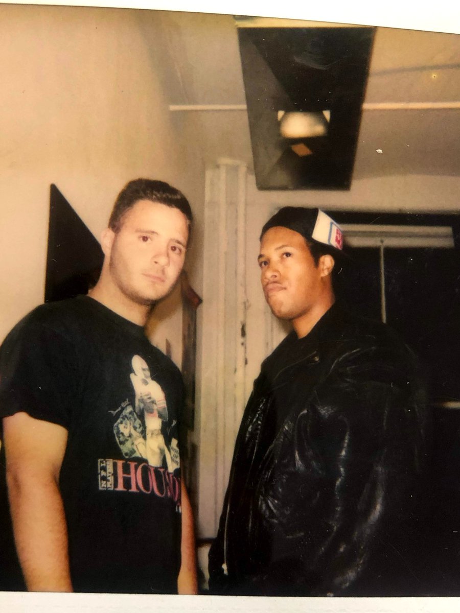 During J-Mill’s 18-year run, <a href="/TheSource/">The Source Magazine</a> was 1 of the headquarters of #HipHop. Everyone came through the doors including the legendary Redman!  This was taken sometime in '92 at The Source office. #Auction

Check out J-Mill's interview to learn more:  fineart.hiphop/viewArticle/4
